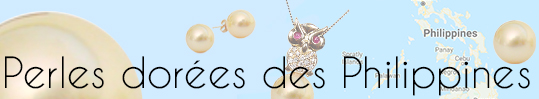 Perles dorees des philippines - perles des mers du sud - vraies perles